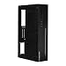 Produktbild Nanoxia 600066525 Project S Mini - Schwarz, Mini-ITX HTPC-Gehäuse,Deckel Aus Gehärtetem Glas, 2X USB 3.0, 1x USB 3.1 Typ C, Schwarz
