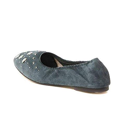 Cecelia New York Jacob Ink Black Suede Elastic Womens Ballet Flats Flexible Shoe2