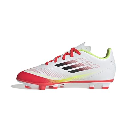 Adidas Unisex Kinder F50 Club Football Boots FG/MG Kids, Cloud White/Core...