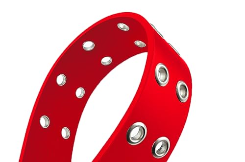 Belle Donne Leather Belt, Double Grommet, Women's Belt, Punk Style, Adjustable Size4