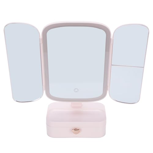 Espejo de Maquillaje Cuadrado LED de Escritorio ZJchao miniatura 6