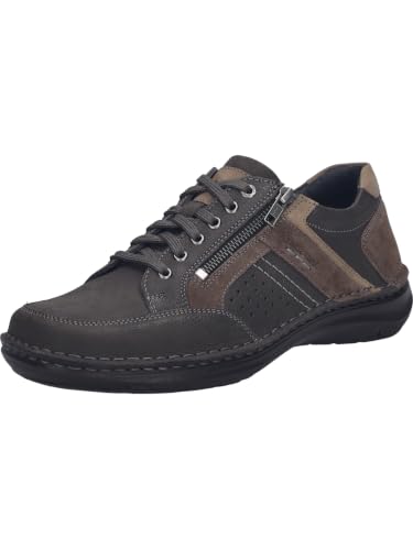 Josef Seibel New Anvers 87 Fango Combo: zapatos casuales de piel con un confort excepcional
