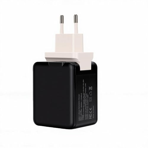 Cargador USB compacto de pared 4 en 1 para escritorio sin espacio 6