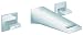 Produktbild GROHE Allure Brilliant - 3-Loch-Waschtischarmatur (wassersparend, Auslauf mit integriertem Mousseur, Wandmontage, langlebig), chrom, 20346000