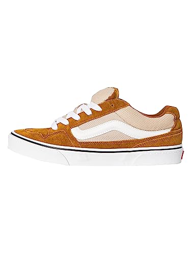 Vans Vans Men's Caldrone Suede Trainers, Gum, Suede Mesh Golden Brown, 11.5 US