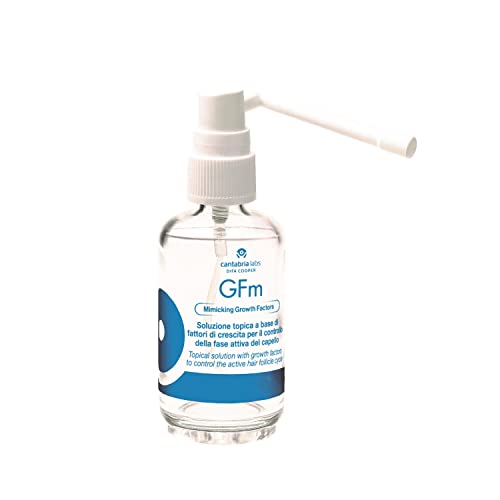 GFM Lotion soin capillaire quotidien et solution topique pour retrouver des cheveux denses