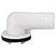 Waschmaschine Abfluss Adapter, Abfluss der Klimaanlage,Abflussanschluss, 19mm Klimaanlage Abflussdüsendurchmesser Externer Wasserauslass Universal-Abflusswerkzeug für Haushaltsküche