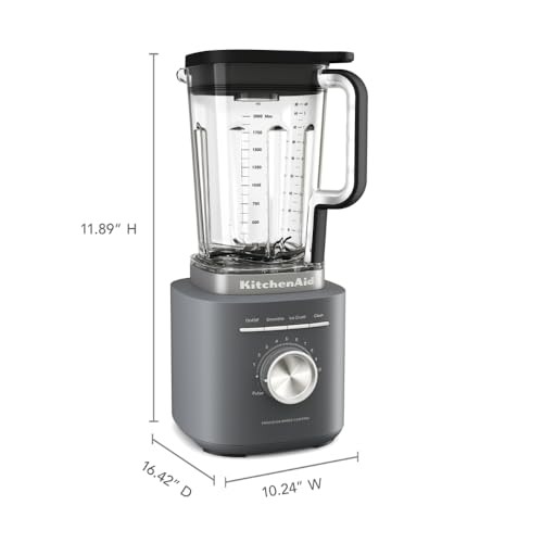 KitchenAid® Pure Power Blender KSB2072DG - Matte Charcoal Grey by KitchenAid - Image 3