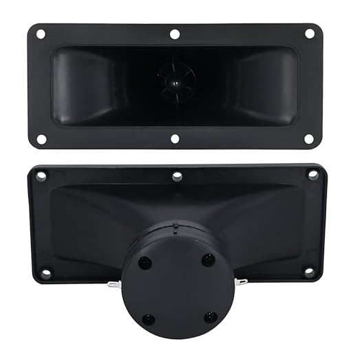 honselia 2Pcs Piezoelectric Horn Tweeter, 150W 186mm × 80mm Piezo Tweeter Audio Horn Speaker Rectangle Buzzer
