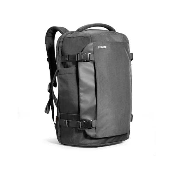 tomtoc-Travel-Backpack-40L-TSA-Friendly-Flight-Approved-Carry-on-Luggage-Hand-Water-resistant-Lightweight-Business-Rucksack-Durable-Large-Weekender-Bag-Daypack-Fits-173-Inch-Laptop tomtoc Travel Backpack 40L, TSA Friendly Flight Approved Carry-on Luggage Hand Water-resistant Lightweight Business Rucksack, Durable Large Weekender Bag Daypack Fits 17.3 Inch Laptop