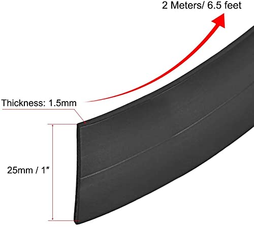 XYWHPGV Black Magnetic Strip for Crafts, 1