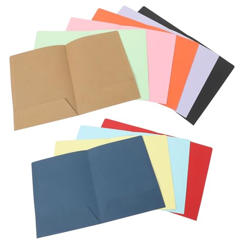 Pochettes cartonnées A4 dossier de présentation de contrat papier