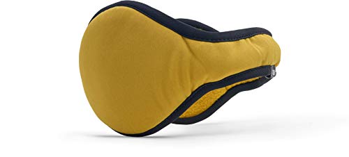 Degrees By 180s Men's Commuter Soft Shell Behind The Head Ear Warmer | Patented Winter Earmuffs (Harvest Gold, Commuter)
