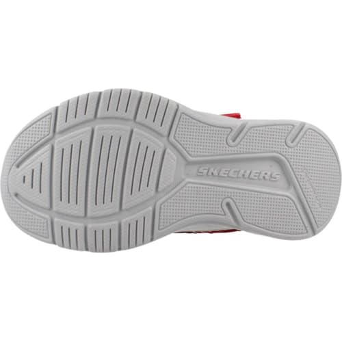 Skechers Kids Microspec Advance Sneaker, Red/Black, 10 Toddler - image 6