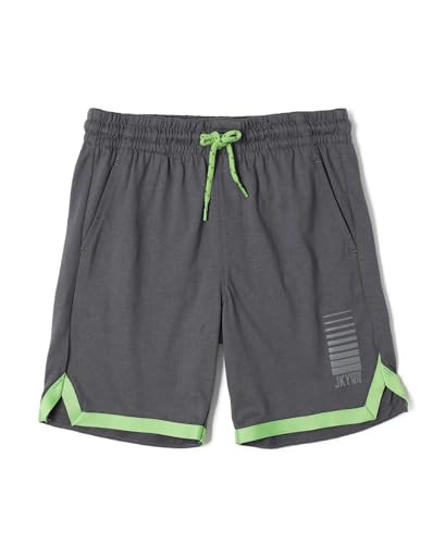 Image of Jockey AB46 Boy's Super Combed Cotton Rich Shorts with Pockets and Comfortable Waistband