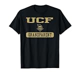 Central Florida Golden Knights Grandparent Black T-Shirt