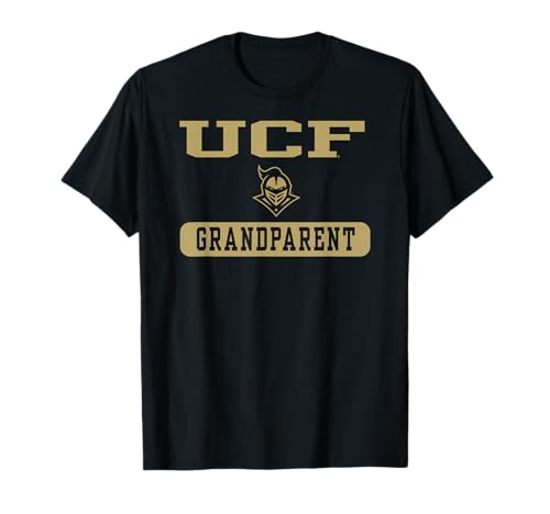 Central Florida Golden Knights Grandparent Black T-Shirt