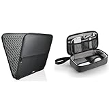 【蓋型ガジェットポーチセット】エレコム パソコンケース PCケース 15.6インチワイド ZEROSHOCK 衝撃吸収 MacBook Pro 16対応 ブラック ZSB-IBUB04BK