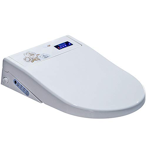 WC-Sitz mit Absenkautomatik – Antibakteriell Dank Duroplast – Toilettendeckel mit Fernbedienung automatische Desodorierungsfunktion für Waschen