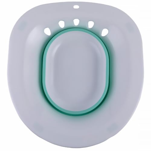 BESPORTBLE Bidé Material Adulto Embarazada para Mujer y Portátil Plegable Cómodo Diseño Plegable en Pp y Tpr para Limpieza Cuidado Baño para Cadera Adecuado Diaria Postparto