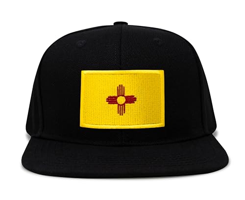 Image of International Tie State Hat for Men and Women, Adjustable Snapback Trucker Baseball Cap with Embroidered Patch