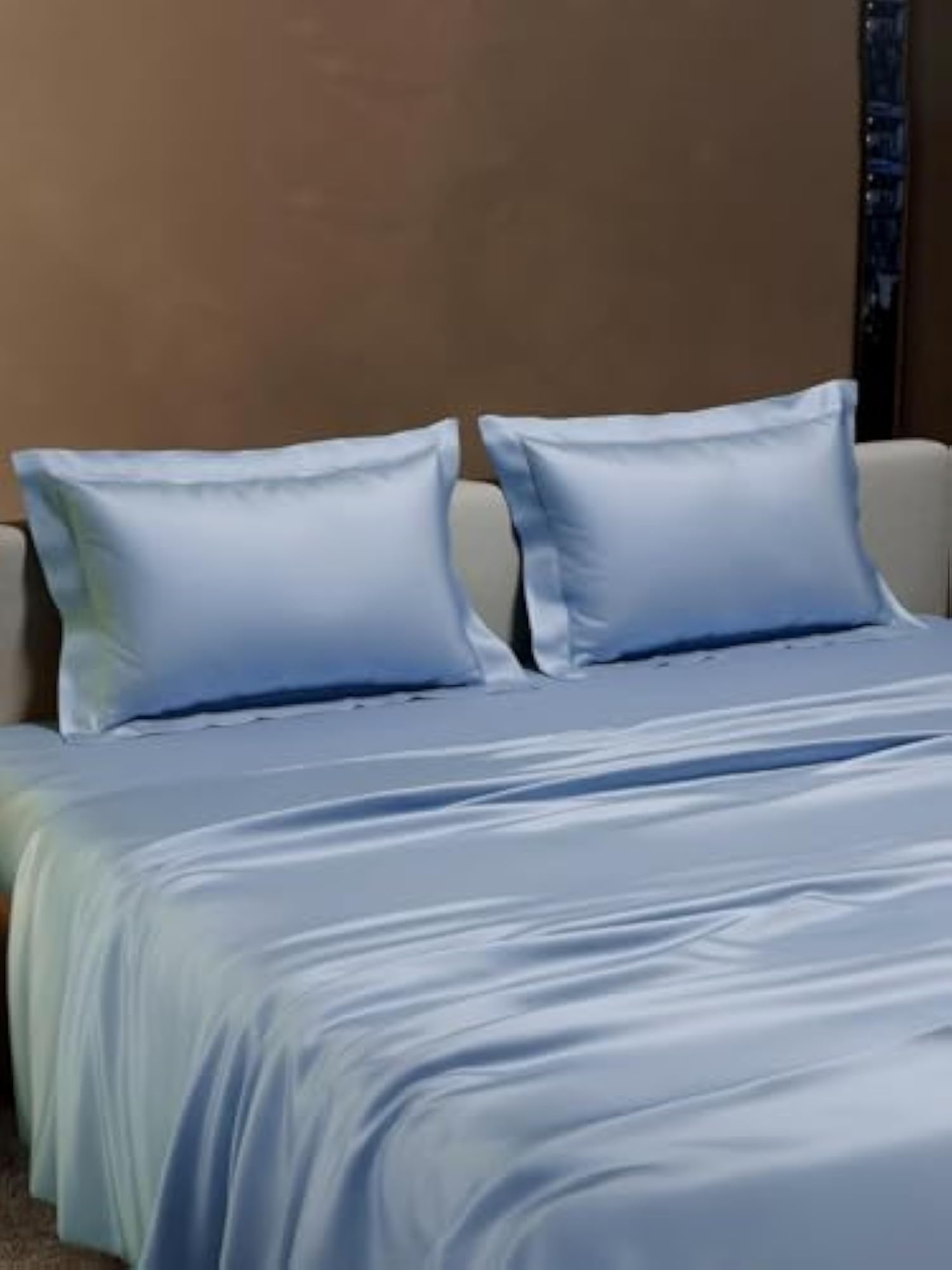 Extra Smooth Micro Fabric Double Bedsheet with 2 Pillow Covers