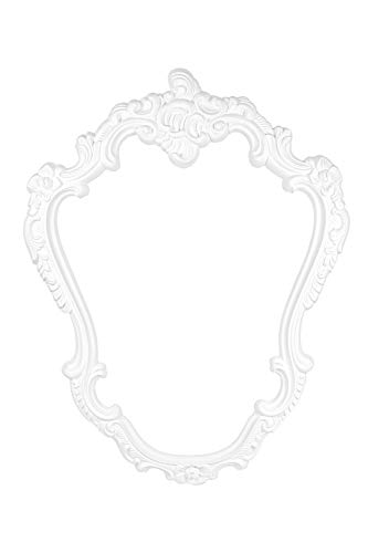 Stuckrahmen | vorgrundiertes schlagfestes Polyurethane | Bilder und Spiegel | Barock | Verzierung | PU | Hexim Perfect | 905 x 694 mm | K1019