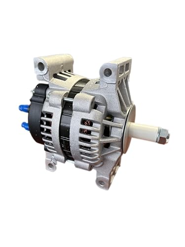 New Alternator Compatible With Volvo Freightliner International Mack Kenworth Peterbilt Sterling Western Trucks Delco 24SI 160 AMP Quad Pad Mount 8600889 0124625062 0124625187 1012118410 8719N RE024P - Image 5