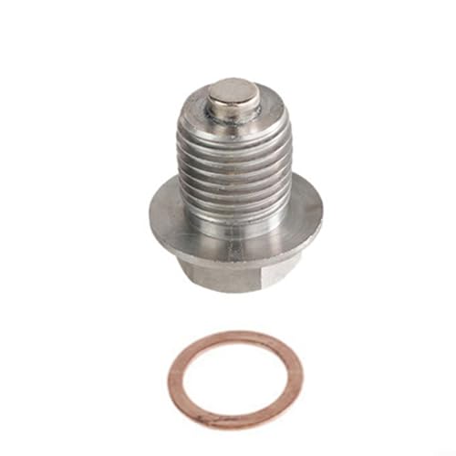 HOHOVYVY Vite di scarico dell'olio, viti magnetiche per guscio dell'olio, per M12/M14/M16, viti magnetiche per auto, camper, barca, moto (M16 x 1,5)