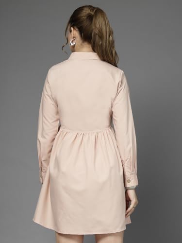 Robe chemise pour femme Style Quotient fluide pour sublimer la silhouette sans effort
