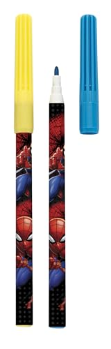 Canetinha Hidrocor Molin Spiderman C12 Cores