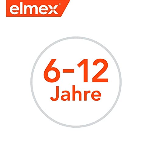 elmex JUNIOR Zahnpasta, 6-12 Jahre, Doppelpack, 2x75 ml