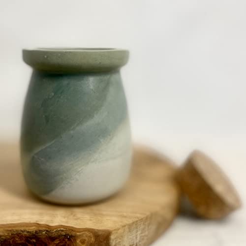 Stylish Terrazzo Jar with Cork Lid – Versatile Container for Spices, Gifts, and Home Décor - Image 2