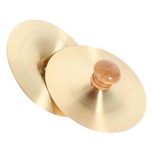 ibasenice Percussion Hand Cymbals 7cm Miniature Diameter Ideal for Drum Kit Party Favors