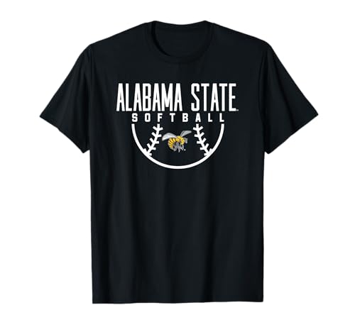Alabama State University Hornets Softball Arch T-Shirt