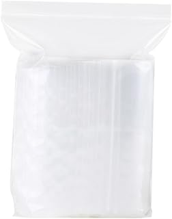 100pcs Reusable Plastic Sealed Bags Thickening Reclosable Storage Bags for Organizing Beads Jewelry and More Heavy Duty Clear Sealable Packaging