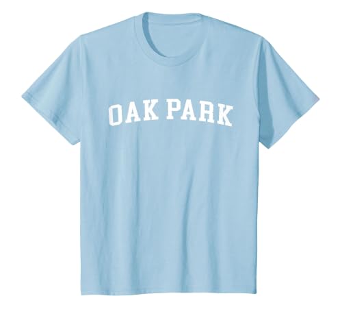 Oak Park T-Shirt, Youth, Baby Blue, Small