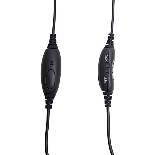 Casque avec Microphone MOTOROLA MDPMLN4443 Filaire Compatible avec stations PMR Jack 2 5 mm - vue 4