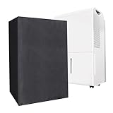 FlexiDapt Dehumidifier Dustproof Cover for Large Dehumidifiers in Bedrooms or Living Rooms, Universal Waterproof Home Appliances Cover, Black
