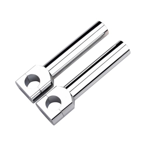 Manillar De Motocicleta Elevadores 25mm Abrazadera Extensor Custom Cruiser 5
