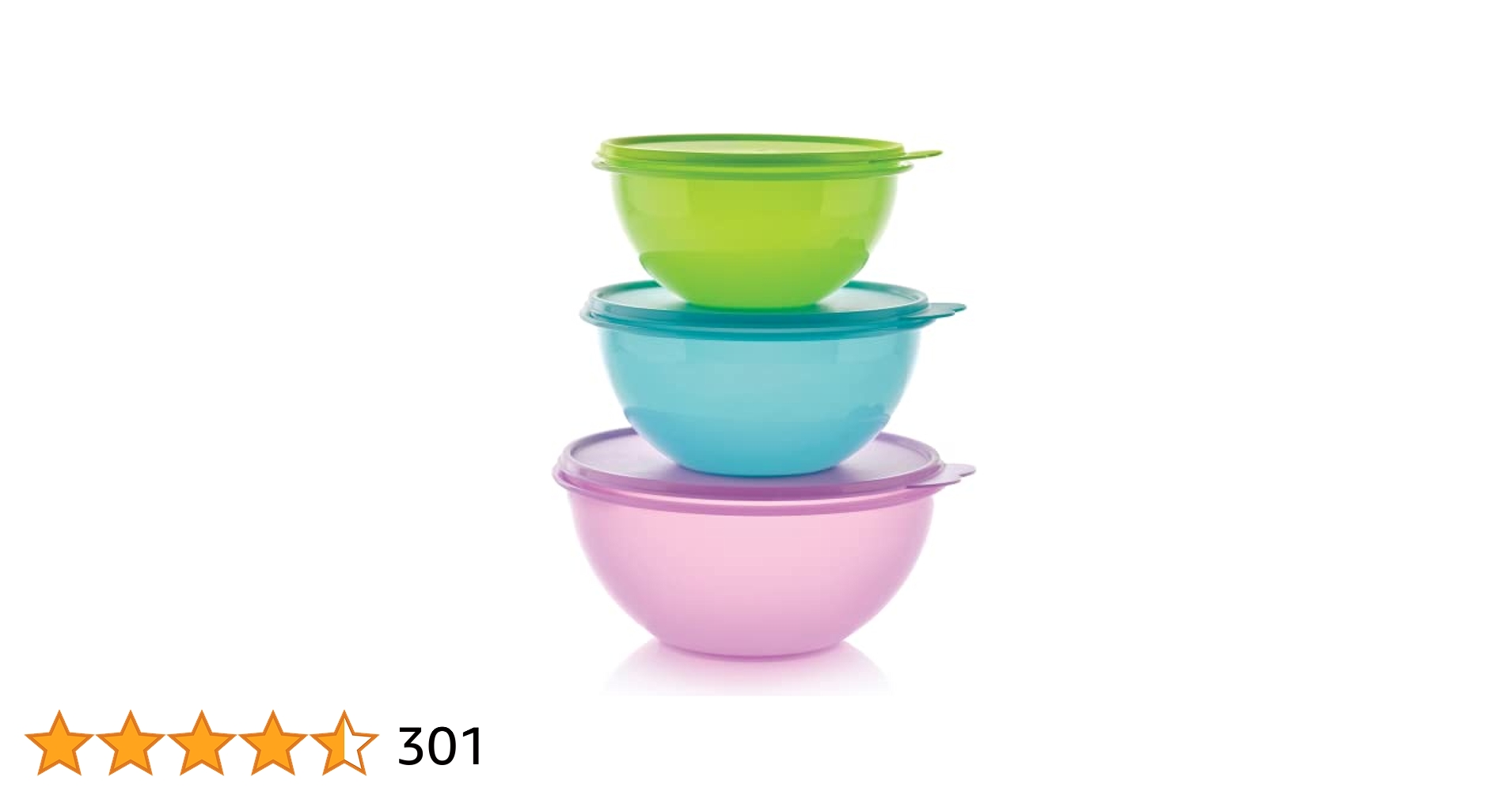 Tupperware♡新品未使用　MMボウルギフトセット　2セット Tupperware タッパーウェア MMボール ギフトセット 1.5L 2L