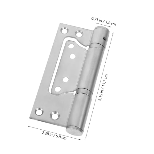 Bisagra hidráulica para eliminar portazos de forma invisible en puertas de madera de comercios 3
