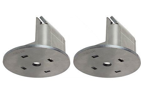 Ruffstuff Specialties DIY Coil Spring Mounts, Frame Chassis and Axle Brackets (Frame Mount Centered)