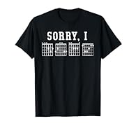 Sorry I-DGAF Funny Hidden Message Guitar Chords For Lover. Guitar Player Dad Present, Guitar Lover Present, Guitarist Present, Guitarist T-Shirt, Bass Player Shirt, Women Men with a Bass Guitar, Bass Guitarist Tee Shirts, Bassists Tshirt. Sorry I-DGA...