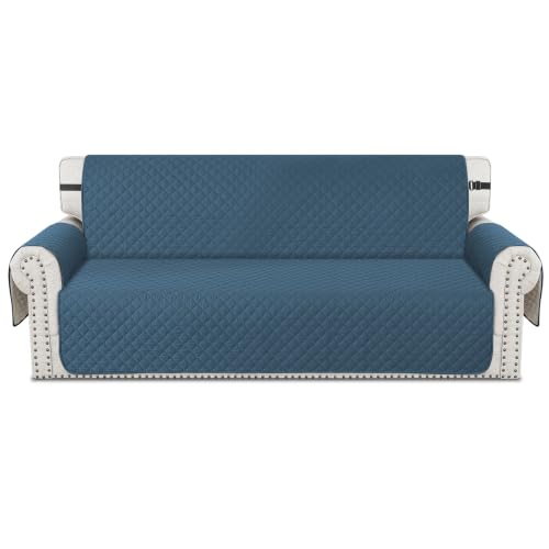 XINEAGE Waterproof 4 Seater Sofa Cover Non-Slip Sofa Slipcover with Pocket