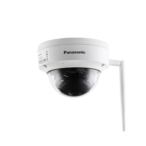 Panasonic 5MP IP Dome CCTV Camera for Home and Office Security with Wi-Fi Support