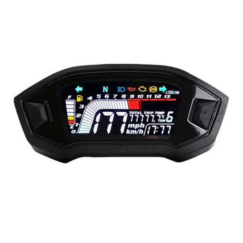 Compteur de vitesse LCD avec affichage intelligent et tachymètre précis pour Honda GROM