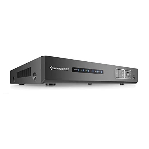 Amcrest 4K UltraHD 16 Channel DVR Security Camera System Recorder, 8MP Security DVR for Analog Security Cameras & IP Cameras, Remote Smartphone Access, Hard Drive & Cameras NOT Included (AMDV8M16-H5)