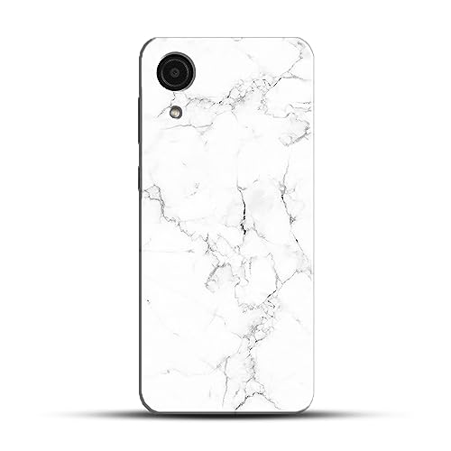 Image of COLORflow Back Cover Compatible with Samsung Galaxy A03 Core | Beautiful White Marble | Designer Printed Hard CASE Bumper Back Cover Compatible with Samsung Galaxy A03 Core