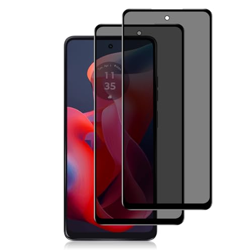 NicMool 2 Pack for Motorola Moto G24 Privacy Screen Protector